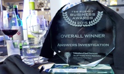 Private Investigator FSB Business Awards