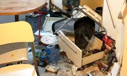 Investigating criminal damage at company premises
