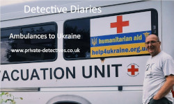 Detective Diaries Podcast Ambulance Convoy to Ukraine