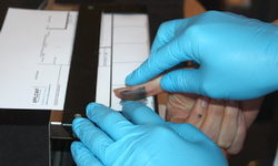 Fingerprinting for records checks
