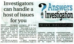 Woking Private Investigator Woking means Business Exhibition Surrey Advertiser