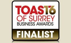 Toast of Surrey Business Awards Finalists Apprentice Scheme of the Year