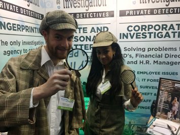 private Investigator at Reading Business Exhibition