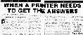 When a Printer needs to get the Answers Printing World Magazine